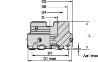 Fix-Perfect; Shell Mill; Coarse Pitch; Metric