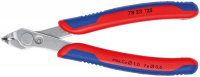 Electronic Super Knips бокорезы прециз., голова 60°, рез: мягк. проволока ∅0.2-1.0мм, проволока ср. твердости ∅0.6мм, L-125 мм, INOX