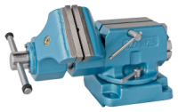 SWIVEL HEAVY DUTY BENCH VISE 1271-125 BISON-BIAL S.A.