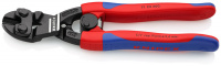 KNIPEX CoBolt болторез, пружина, голова 20°, L-200 мм, рез: провол. мягк. ∅ 6 мм, ср. ∅ 5.2 мм, тв. ∅ 4 мм, роял. струна ∅ 3.6 мм, черн., 2-к ручки