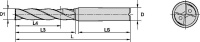 KenDrill FBG; 3 x D; Internal Coolant; Straight Shank; Metric