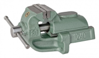 TABLE HEAVY DUTY BENCH VISE 1240-100 L BISON-BIAL S.A.