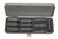 6300-19 IMPACT Набор головок торцевых ударных шестигранных, глубоких, 1/2", 10 предметов, 13 - 27 мм