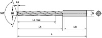 GOdrill; 3 x D; Internal Coolant; Straight Shank; Metric