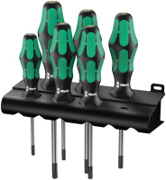 367/6 TORX HF Kraftform Plus Набор отверток с фиксацией крепежа + подставка, 6 предметов