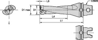 DFT KM40TS Shank; 3 x D; Right Hand; Metric