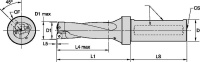 DFSP Flanged Shank; Right Hand; 3 x D