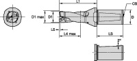 DFSP Whistle Notch WD Shank; 2 x D