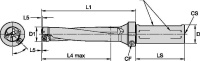 DFSP Flanged Shank; Right Hand; 5 x D