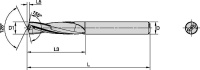 HiPACS; DAL Drill; B566; 3 x D; Internal Coolant; HA Shank