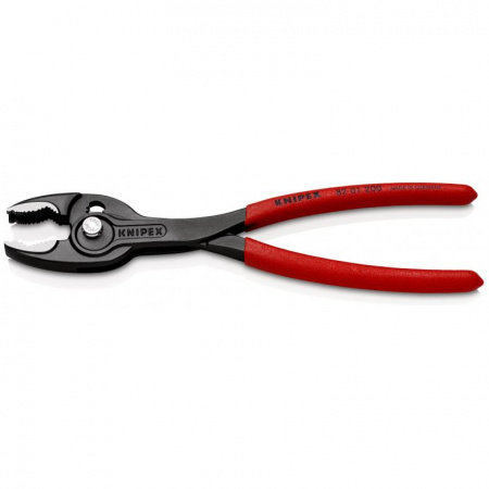 KNIPEX TwinGrip клещи захватные, 4 - 22 мм, чернённые, длина 200 мм, обливные рукоятки