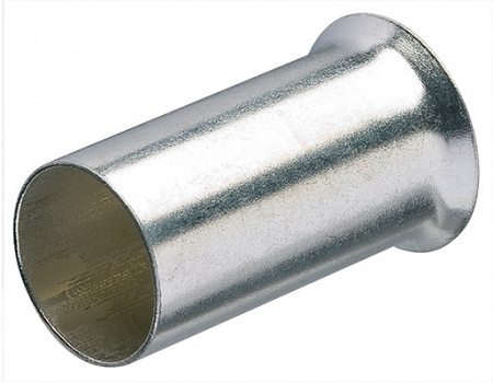 Гильзы контакт., неизол., 6.00 кв. мм (AWG 10), 100 шт, L-12 мм