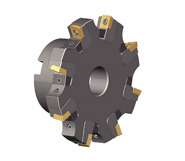 Фрезы KSSM для прорезания пазов — IC 12 — тип B, насадные фрезы (двухсторонние фрезы — правое исполнение — 18 мм); Метрическая система