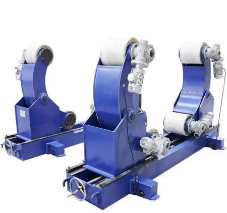 Роликовый вращатель для овальных резервуаров