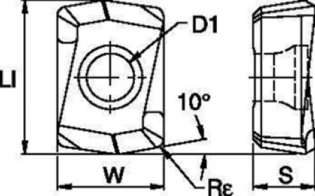Drill Fix DFR; GD Inserts