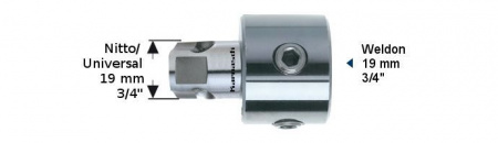 Адаптер Karnasch Nitto/Universal > Weldon 19