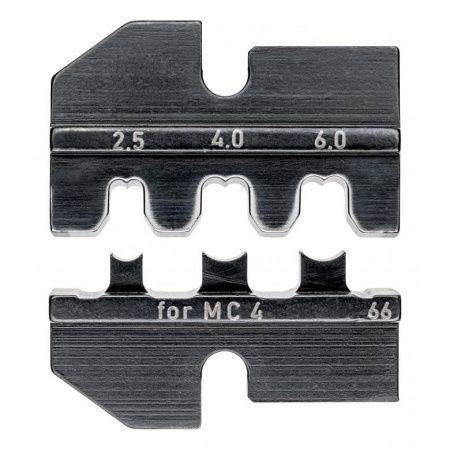 Плашка опрессовочная под штекеры Solar MC 4 (Multi-Contact), 2.5-6.0 кв. мм, AWG 13-10, кол-во гнезд: 3