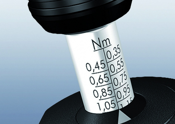 7432 Kraftform Отвертка динамометрическая 0.90-1.50 Нм, патрон Rapidaptor, для бит 1/4" C/E 6.3, погрешность ± 6%