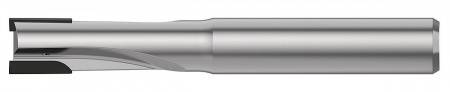 KenCut AQ; ALCB; Radiused; 2 Flutes; 1 x D; Internal Coolant; Plain Shank; Inch