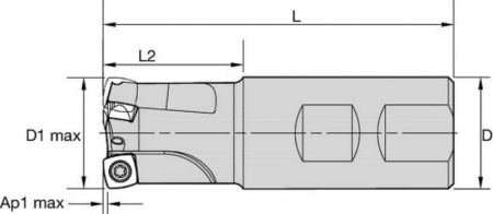 7792VXD09 Weldon Shank; Inch