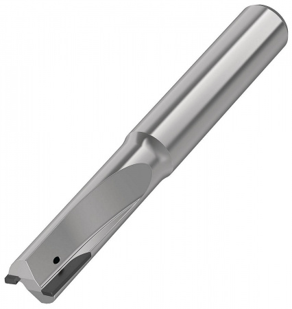 KenCut AQ; ALCB; Radiused; 2 Flutes; 1 x D; Internal Coolant; Plain Shank; Inch