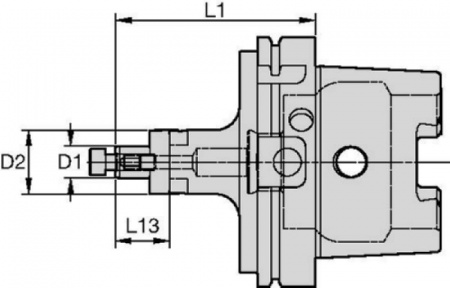 CS; Cap Screw Design; HSK Form A