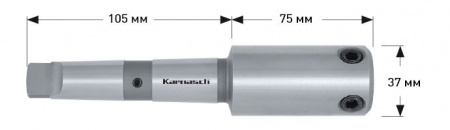 Патрон Karnasch KM3/Weldon 19 с охлаждением
