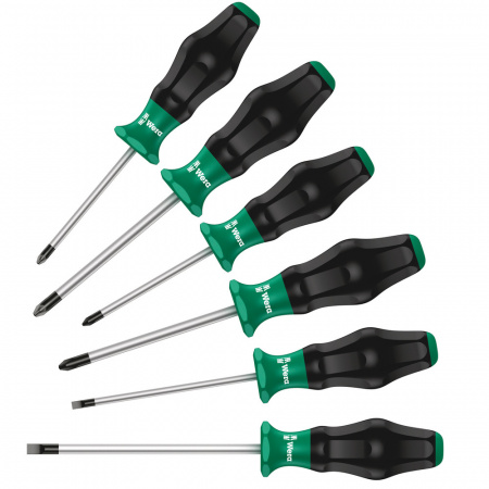1335/1350/1355/6 Набор отверток Kraftform Comfort, 6 предметов
