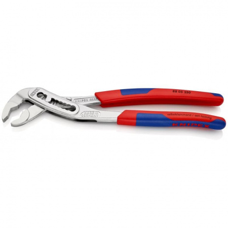 KNIPEX ALLIGATOR клещи переставные, 50 мм (2"), под ключ 46 мм, L-250 мм, хром, 2-к ручки