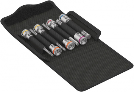 Bicycle Set Набор велосипедиста: Набор торцевых головок со вставкой-битой, 7 пр., TX 30, HEX 5/6/8/10