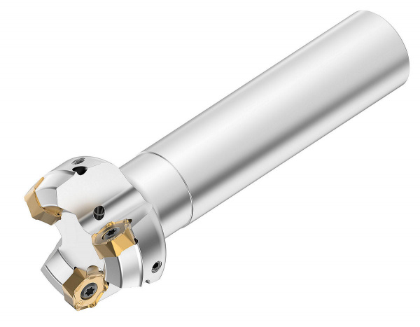 Dodeka Mini High-Feed 15°; End Mill; Cylindrical Shank; Metric