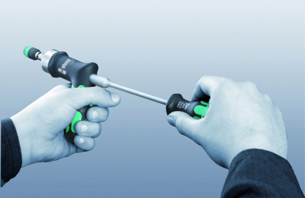 7456 ESD Kraftform Отвертка динамометрическая антистатическая, 0.3 Нм, 0.30-1 Нм, патрон Rapidaptor, 4 мм Halfmoon/HIOS, погрешность ± 6%