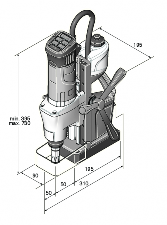Магнитно-сверлильный станок Fein KBM 50 Q