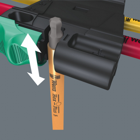 967/9 TX BO Multicolour TORX 1 Набор Г-образных ключей, BlackLaser, с отверстием под штифт, с шаром, TX 8 - TX 40, 9 предметов