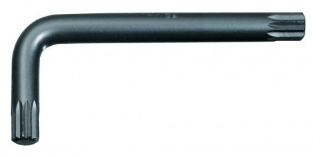 1345 Ключ Г-образный, XZN, M 14, оксидированный (ганметал)