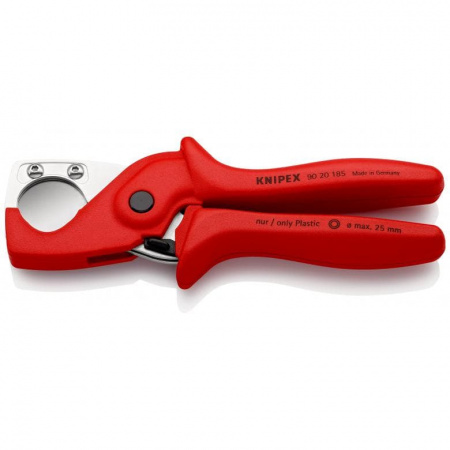 KNIPEX PlastiCut Труборез-ножницы для шлангов и защитных труб (∅ 25 мм), L-185 мм