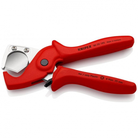 KNIPEX PlastiCut Труборез-ножницы для шлангов и защитных труб (∅ 25 мм), L-185 мм