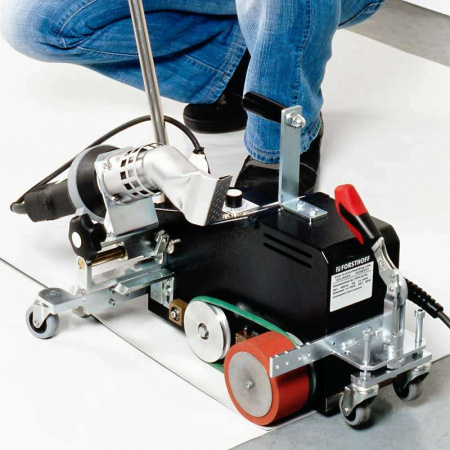 Автоматический сварочный аппарат FORSTHOFF P2 для сварки внахлест швов от 20 до 50 мм (с оснасткой для сварки внахлест швом шириной 20мм)