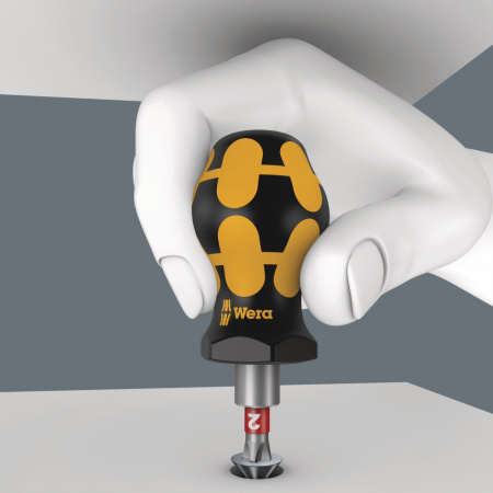 Kraftform Kompakt Stubby ESD 1 набор короткой антистатической отвёртки и насадок, 10 предметов