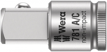 781 A/C Адаптер 1/4" F x 1/2" M для торцевых головок