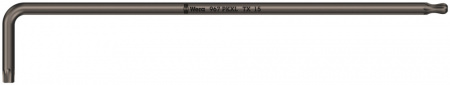 967 PKXL TORX Г-образный ключ, удлиненный, с шаром, TX 15 x 123 мм