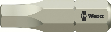 3840/1 TS Hex-Plus бита под внутренний шестигранник, нержавеющая сталь, хвостовик 1/4" C 6.3, 5.5 x 25 мм