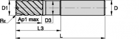 F8AJ-F10AJ...DK; Короткое исполнение; Удлиненная шейка