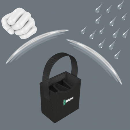 Wera 2go 4 Подсумок, 105 x 165 x 165 мм