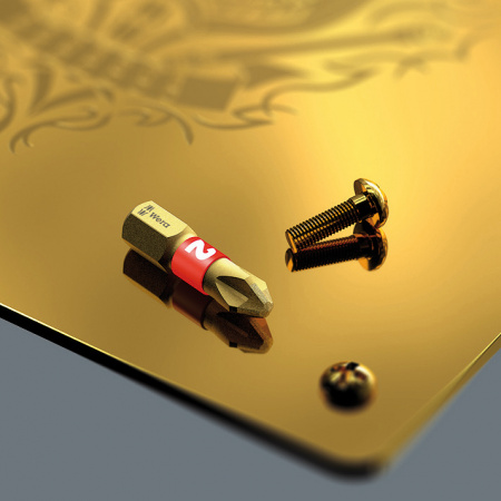 800/1 BDC SL бита шлицевая биторсионная, алмазное покрытие, хвостовик 1/4" C 6.3, 1.2 x 6.5 x 25 мм