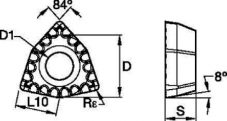 Drill Fix DFT; DS Inserts