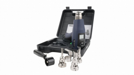 Термопистолет Weldy Plus kit в комплекте с насадками