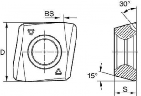 Fix-Perfect; Carbide Insert; MDHX-GD; Medium Machining