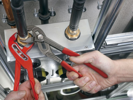 Универсальные клещи ROGRIP M 10" 1K с пластиковыми рукоятками (Рогрип)