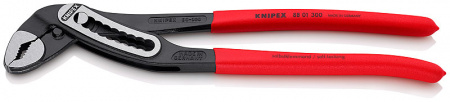 KNIPEX ALLIGATOR клещи переставные, 70 мм (2 3/4"), под ключ 60 мм, L-300 мм, серые, 1-к ручки